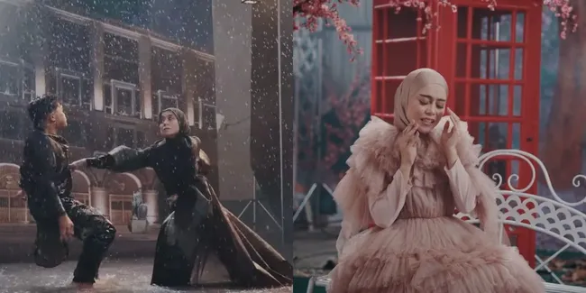 Totalitas Banget! Inilah Potret Proses Syuting Lesti di Lagu Terbarunya 'Terkesan' - Sampai Minta Retake Adegan Berantem