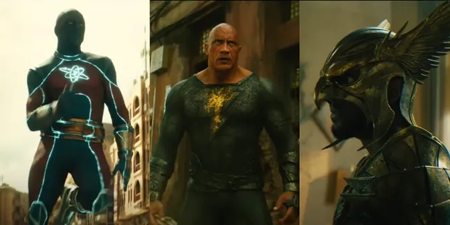 Trailer 'BLACK ADAM' Ungkap Kisah Latar Sang Antihero, The Rock Banjir Pujian