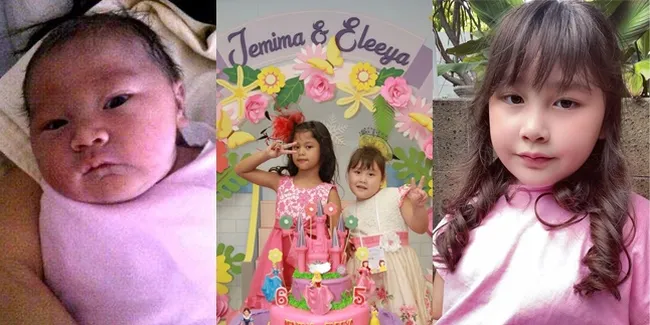 Transformasi Eleeya Xaviera Putri Celine Evangelista, Ultah yang ke-9 dan Cantiknya Bule Mirip Sang Mama