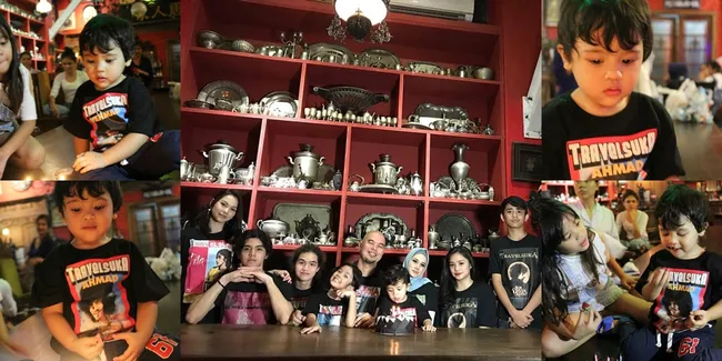 Ulang Tahun Baby R, Keluarga Ahmad Dhani & Mulan Jameela Kompak