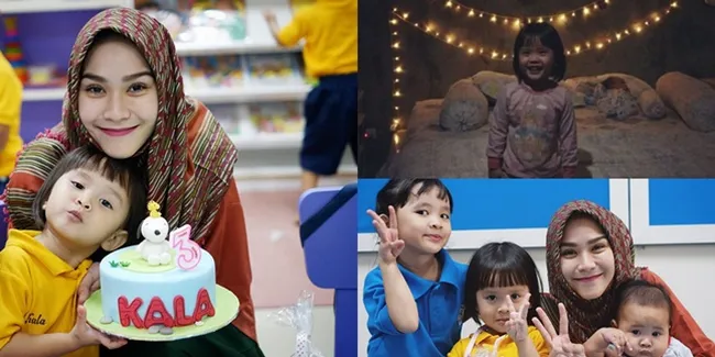 Ultah Ke-3 Kala, Anak Zaskia Mecca Sempat Minta Kue FROZEN Hantu