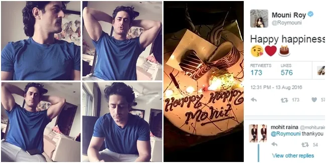 Ultah ke-34, Mohit Raina Dapat Kue dan 'Pengakuan' Dari Mouni Roy