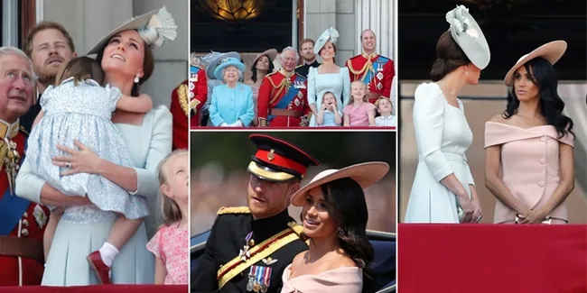 Ultah Ratu Inggris: Putri Charlotte Nangis - Pesona Meghan Markle