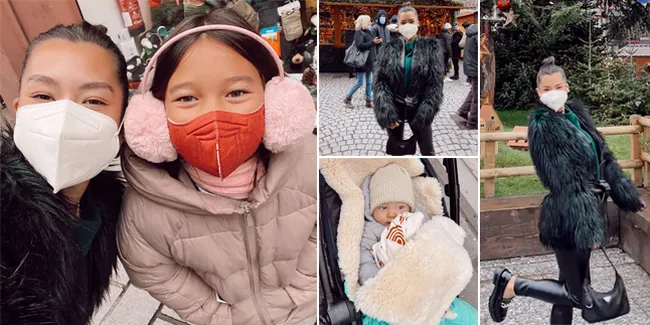 Usai Natalan di Jerman, Super Mom Jennifer Bachdim Ajak 3 Anaknya Jalan-Jalan ke Prancis