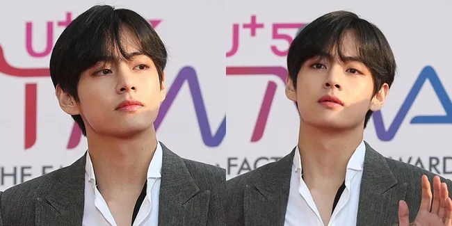 V BTS Dengan Rambut Hitam Lagi, Ketampanannya Bikin Hati Berdebar