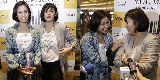 Vanesha Prescilla dan Sissy Prescillia Kece Hadiri Event Make-up