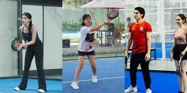 Verrell Bramasta hingga Al Ghazali, 8 Potret Artis Main Padel - Olahraga yang Sedang Nge-trend