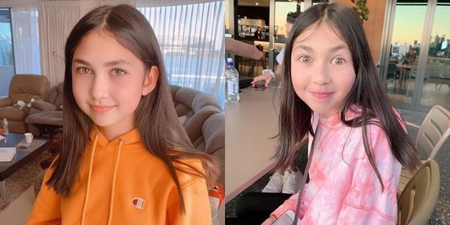 Wajahnya Bule Banget, 8 Potret Kirana Shaskia Anak Cindy Claudia Harahap Yang Beranjak Remaja - Mata Indah Warna Coklat Disorot