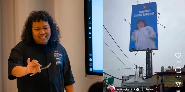 Wajahnya Terpampang di Baliho Raksasa, 8 Potret Komika Marshel Widianto Diduga Maju Pilkada Tangsel 2024 - Dapat Dukungan Rekan Artis!