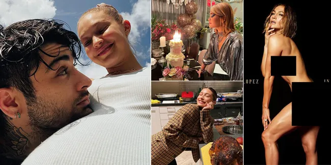 Weekly Hot IG: Jennifer Lopez Nekat Pose Bugil - Potret Mesra Zayn Malik dan Gigi Hadid Saat Hamil