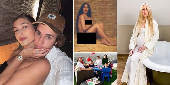 Weekly Hot IG: Kim Kardashian Pamer Foto 'Tanpa Busana' - Ellie Goulding Hamil Anak Pertama