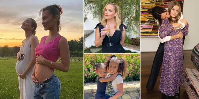 Weekly Hot Instagram: Penampakan Bare Baby Bump Gigi Hadid - Fashion Mewah Harper Beckham