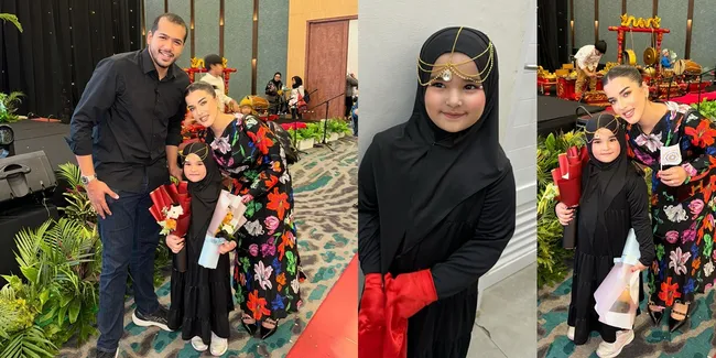 Wisuda TK A, Potret Ayang Anak Tasya Farasya Tampil Cantik Bak Princess Arab - Minta Kado Mobil Pink