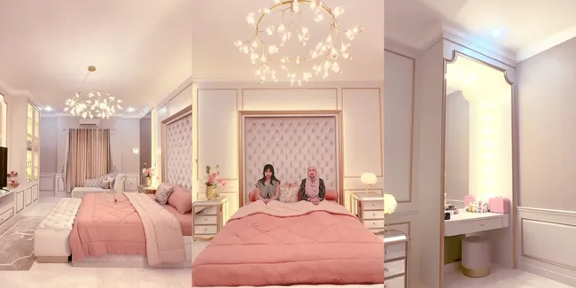 Wujudkan Impian Masa Kecil, Potret Detail Tampilan Baru Kamar Tidur Fuji yang Bernuansa Pink - Mewah Bak Hotel Bintang Lima