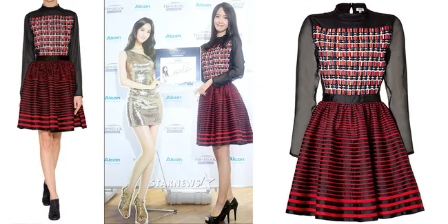 Yoona Pilih Pakai Dress Karya Desainer Jepang Favorit SNSD