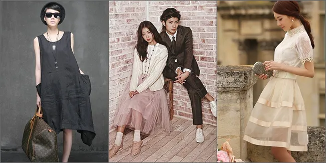 Yuk Dandan Ala Aktris K-Drama Pakai Rok Panjang Nan Cantik