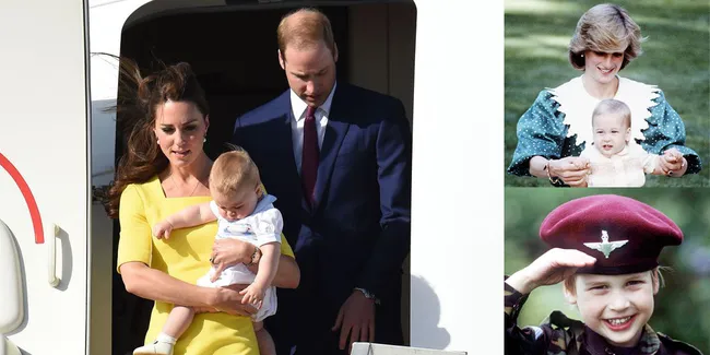 Yuk Intip Foto-Foto Masa Kecil Pangeran William