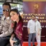 7 Potret Cantik Febby Rastanty Hadiri Hari Bhayangkara ke-79