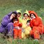 7 Potret Felicya Angelista & Caesar Hito Bikin Foto Keluarga Teletubbies