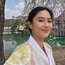 Potret Cantiknya Dian Sastro Pakai Hanbok di Korea