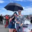 Potret Julie Estelle Kala Dampingi David Tjipto Balapan