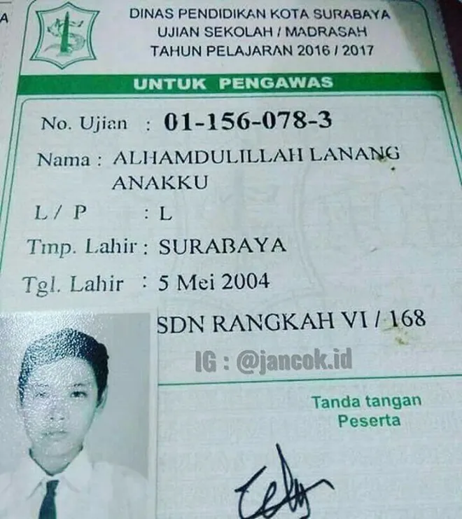 10 Orang Indonesia Ini Namanya Bikin Heboh Netizen, Apa 