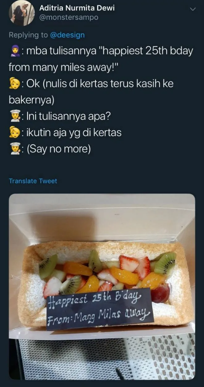 25+ Kue Ultah Kocak