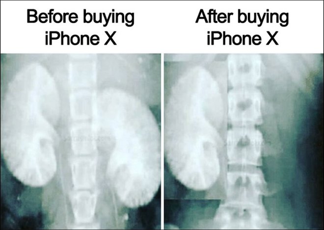 Netizen Beraksi! Kumpulan Meme Harga Iphone X Ini, Bikin 