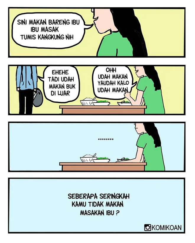 Komik ibu dan anak
