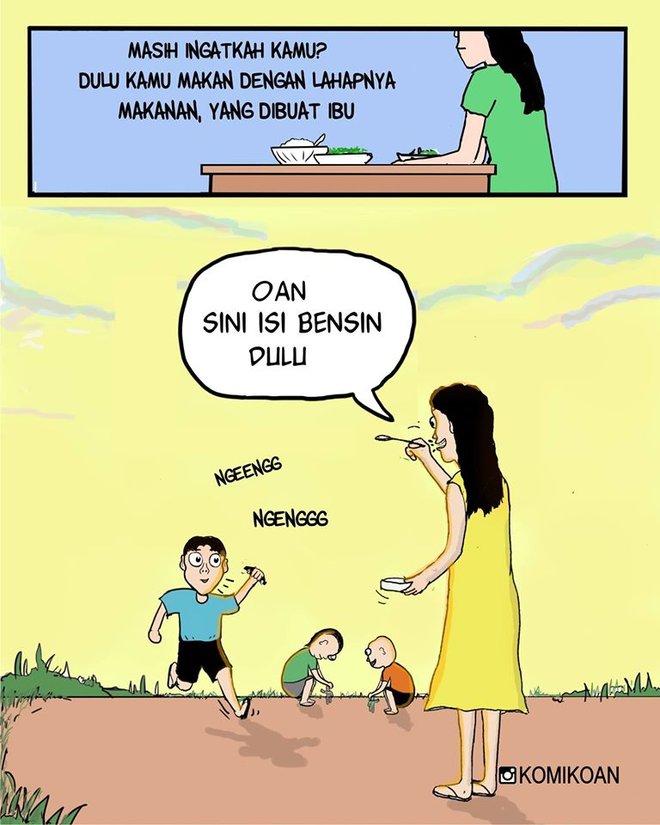 Baca Komik Ini, Kamu Bakal Nangis dan Kangen Ibu