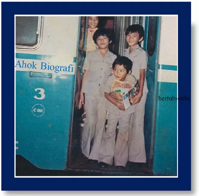 FOTO: Bak Cowok Korea, Inilah Sosok Ganteng Ahok Kecil 