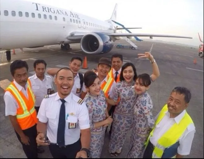 Inilah Foto Dita Amelia, Pramugari Cantik Trigana Air Yang 