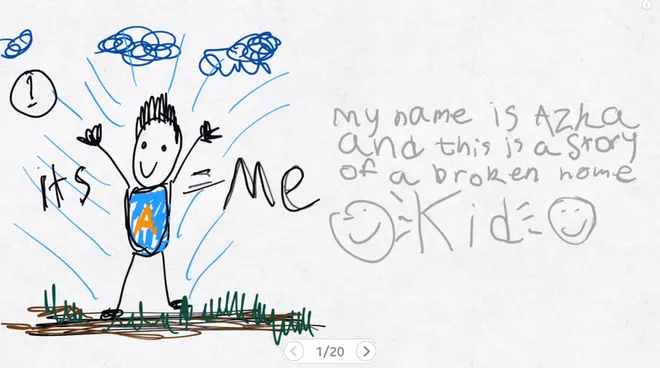 Curhatan Azkanio Corbuzier Dalam Bentuk Gambar Menyayat 