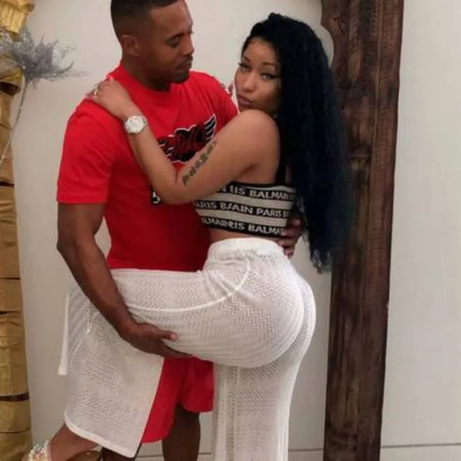 Kemesraan Nicki Minaj & Kenneth Petty, Resmi Nikah Setelah ...