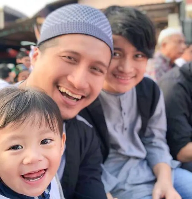 fitri haris dan anak