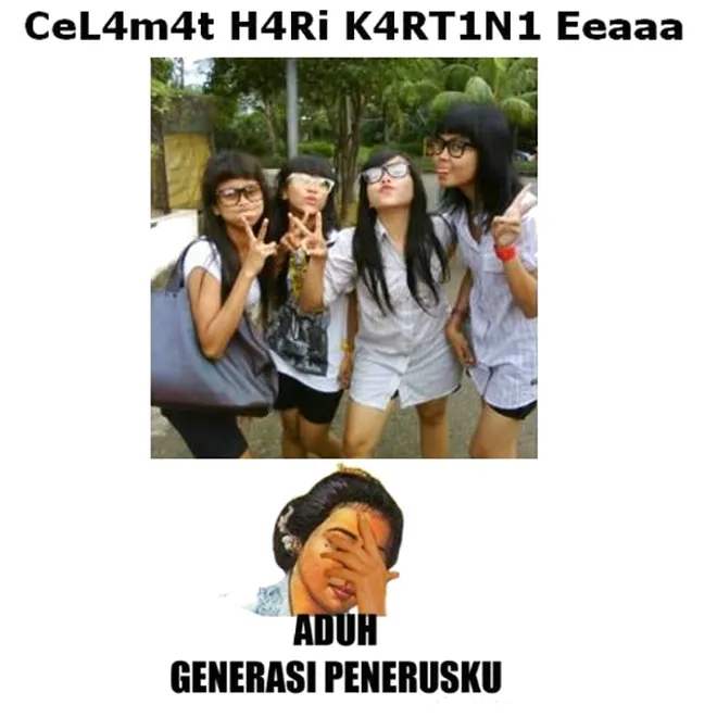 Sederet Meme Sindiran Hari Kartini Kocak Atau Bikin Miris 