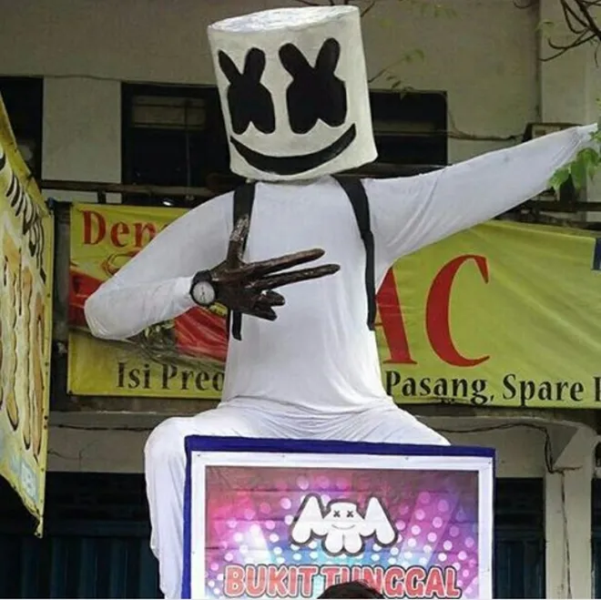 Unik dan Modern, Ogoh-Ogoh 2017 Usung Marshmello dan 