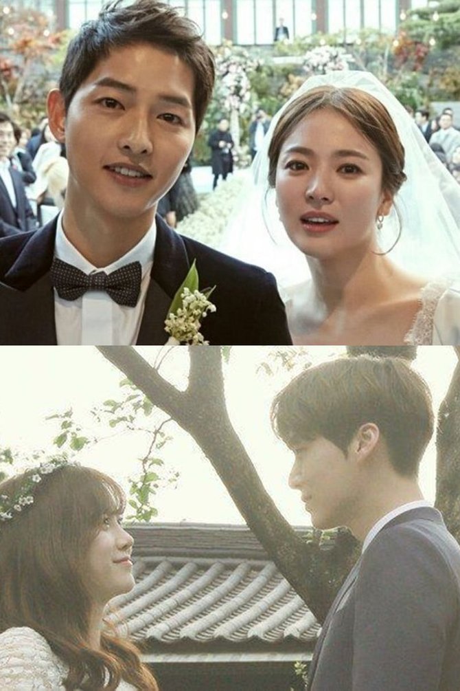 7 Kisah cinta Song Hye Kyo-Song Joong Ki vs Goo Hye Sun-Ahn Jae Hyun