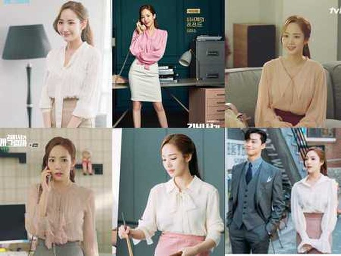 7 Gaya Kantoran Fashionable Ala What s Wrong With Secretary Kim Kapanlagi
