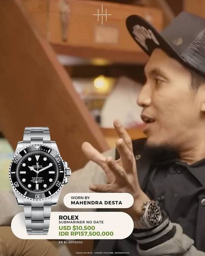Harga rolex day date raditya dika cheap