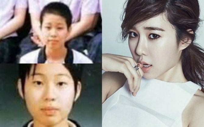 FOTO Bintang Korea Oplas Yang Cantiknya Paling Tampak Natural