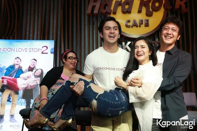 Foto Preskon Perilisan Novel London Love Story 2 Makin Baperin