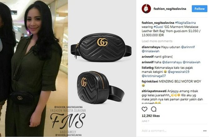 FOTO Ukuran Mungil Koleksi Tas Nagita Slavina Harganya Selangit Kapanlagi