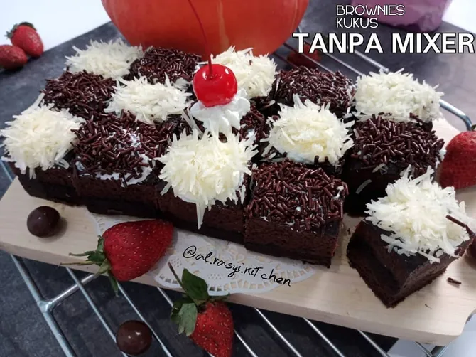 8 Cara Membuat Brownies Kukus Lembut, Enak dan Tidak Bantat Plus