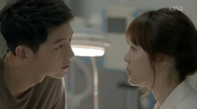 adegan favorit descendants of the sun romantis - bikin baper