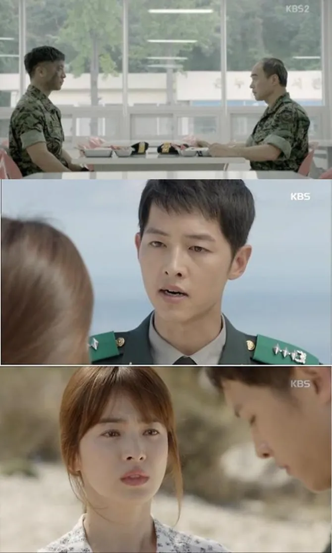 adegan favorit descendants of the sun romantis - bikin baper