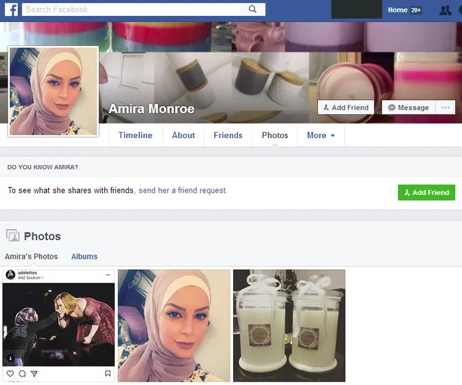 foto adele cium tangan seorang wanita berhijab viral, siapa dia?