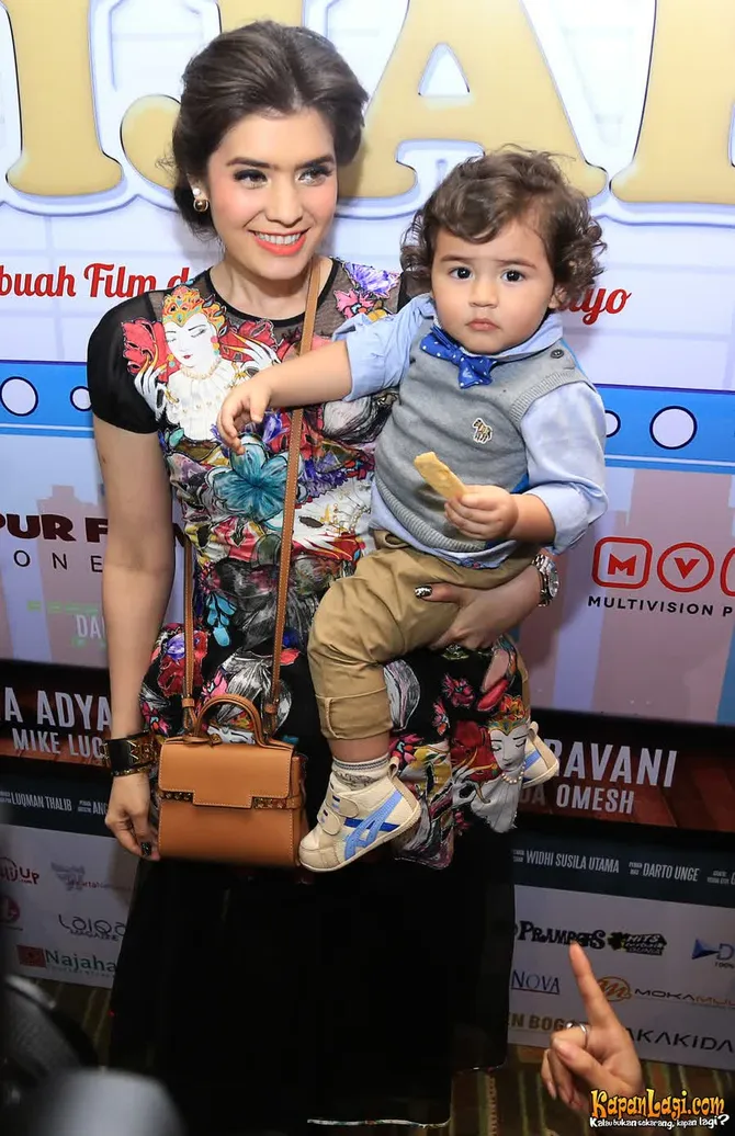 fashionable, anak carissa putri sampai ditawari iklan