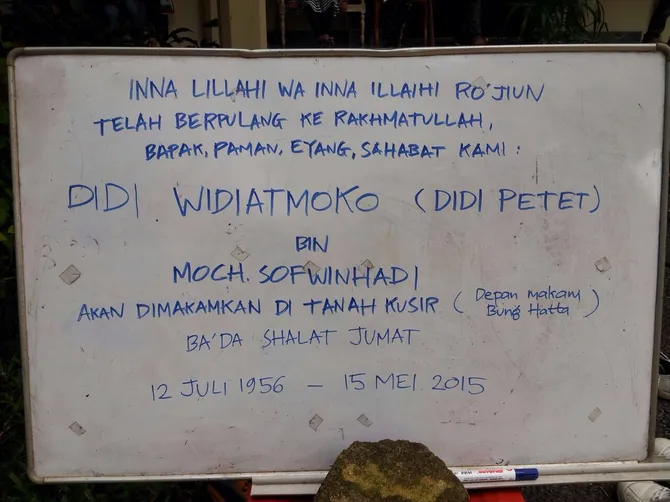 indonesia berduka, didi petet meninggal dunia