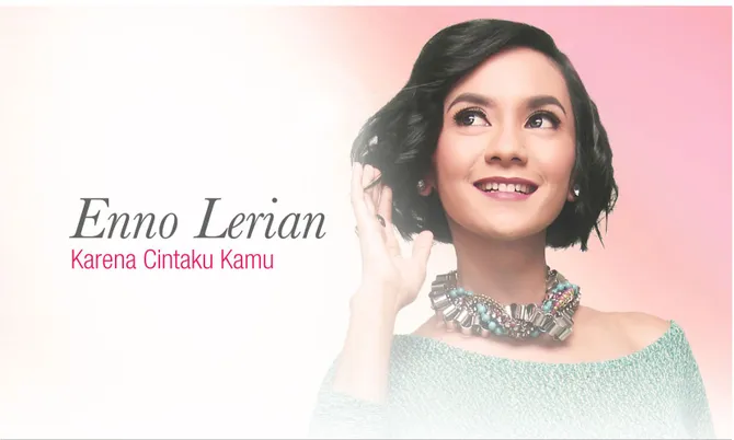 lama menghilang, enno lerian resmi kembali dengan manisnya cinta